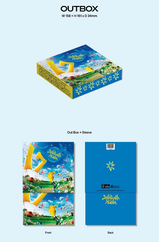 SEVENTEEN 11th Mini HEAVEN Carat 'SEVENTEENTH Ver.' (Korean Edition)