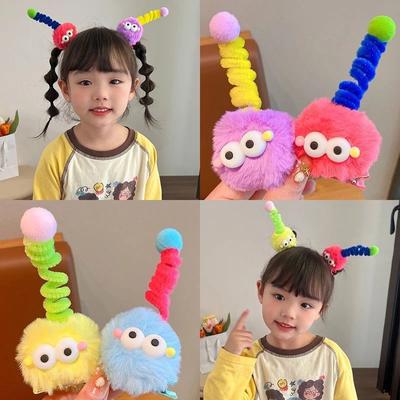 Neue Koreanische Niedlichen Cartoon Plüsch Tier Haar Clips 3D Lustige Barrettes Kinder Kawaii Headwear Mädchen Kinder Haar Zubehör