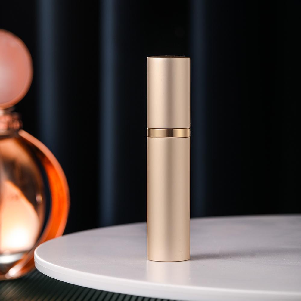 

5ml Mini Bottom Filling Perfume Spray Dispenser Bottles Cosmetic Refillable Spray Atomizer Portable Liquid Container Bottle 5ml золотий