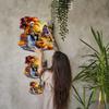 Unique Shape Wooden Jigsaw Puzzle Home Wooden Decor Christmas and Halloween Gift Toy For Teen And Kid