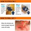 Dog Paw Protector Gripper Traction Pads,Dog Paw Covers,Foot Stickers in Summer Hot/Winter Cold Pavement,Dog Shoes Booties Socks Replacement,12 Sets