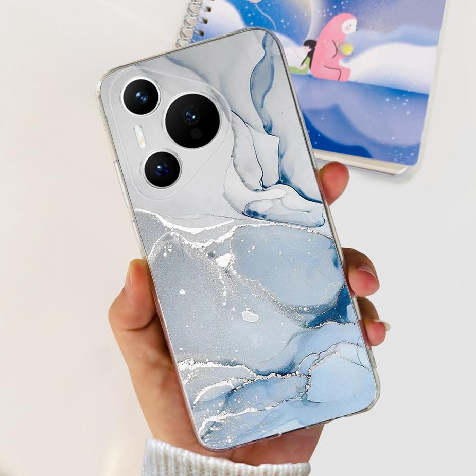 Für Huawei Pura 70 Hülle Niedliche Cartoon Bemalte Abdeckung Klare Silikon Handyhülle Für Huawei Pura 70 Pro Plus Pura70 Pro + Weiche Hülle