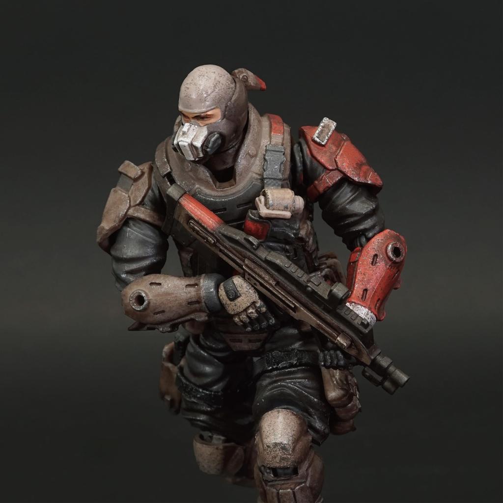 TOYS ALLIANCE LIMITED FAV A108 Red Crow Ashikaru v měřítku ABS pohyblivá figurka "Acid Rain" 1/18