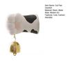 Cute Cat Paw Doorbell Magnetic Resin Cat Paw Decorative Door Chime Wall Mounted Shopkeepers Bell for Home Cafe Restaurant