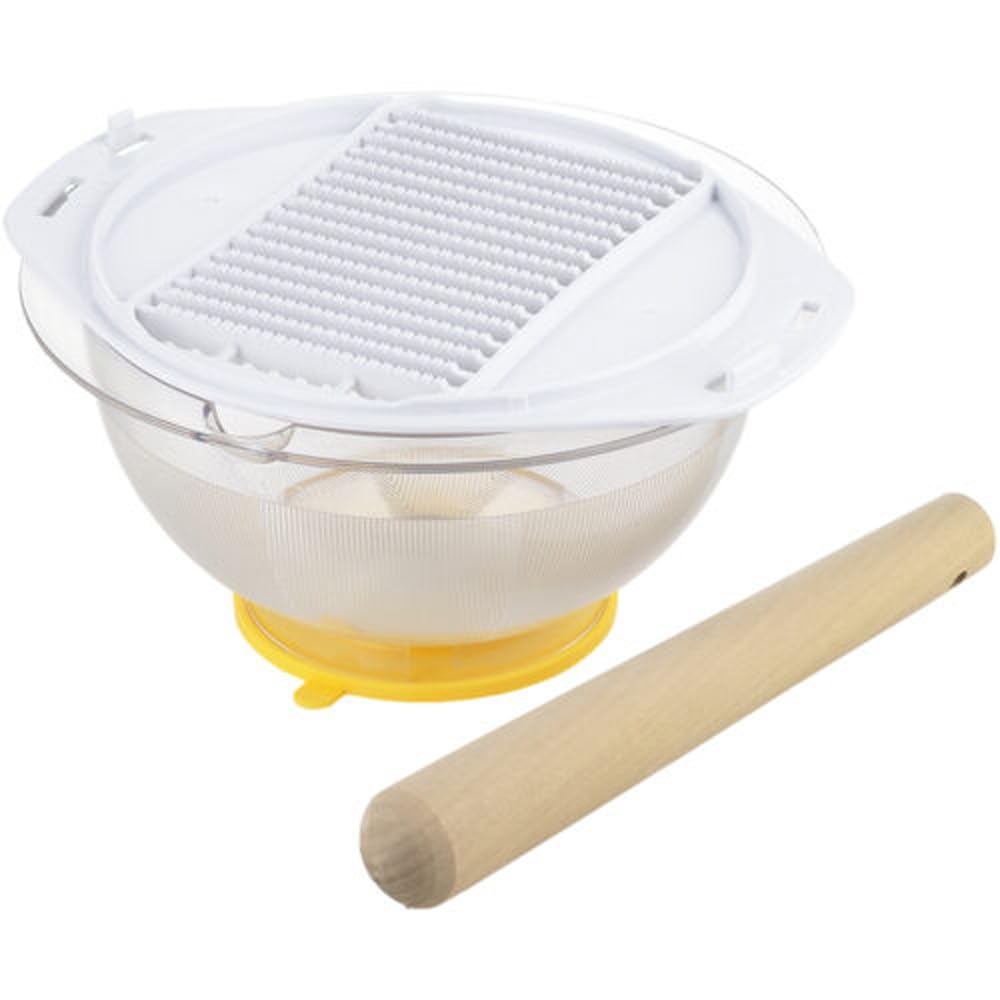 

Tiger Crown Tool Set, Clear Yellow, 235 x 188 x 115mm, 18-Piece Set, Yellow, 2-Way, Suction Cup, Pestle, Grater, 2012, 3-Piece Set