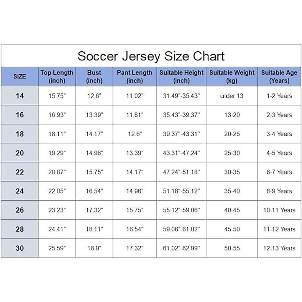 Ronaldo Portugal Soccer Football Jersey No.7. Sports Fans Outdoor T-Shirt Boys Kids Youth Jersey Shirt Soccer Shirt Gift Kit Set