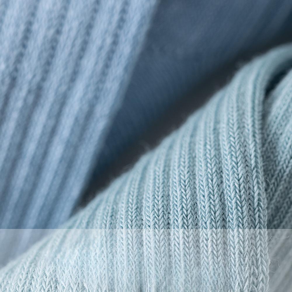 Pillingfreie Nahtlose Herrensocken Mid-Calf Reine Baumwolle Low-Calf Kurze Socken für Herren, Antibakteriell und Schweißabsorbierend Dünner Stil, Sommer-Trend
