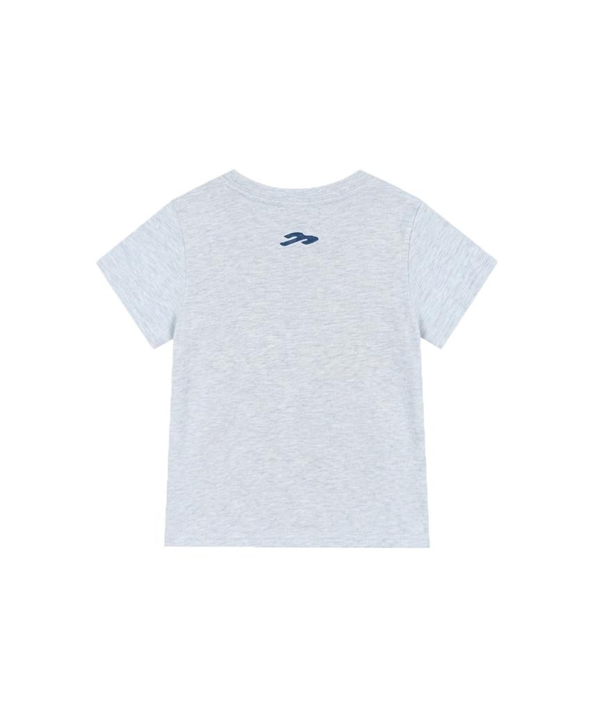 Tansanmageunesyum Pony Embroidered T-Shirt (Sky Blue)