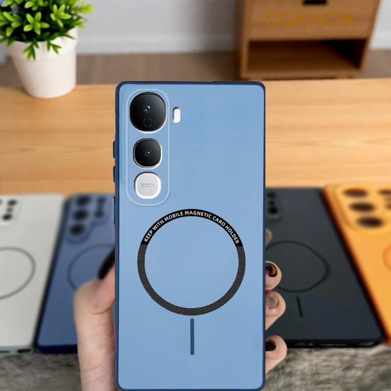 For Vivo Y400 Pro Case Vivo Y400 5G Phone Case vivo Y400 4G Cover Y400 Pro Shookproof Color magnetic hard Silicone back cover