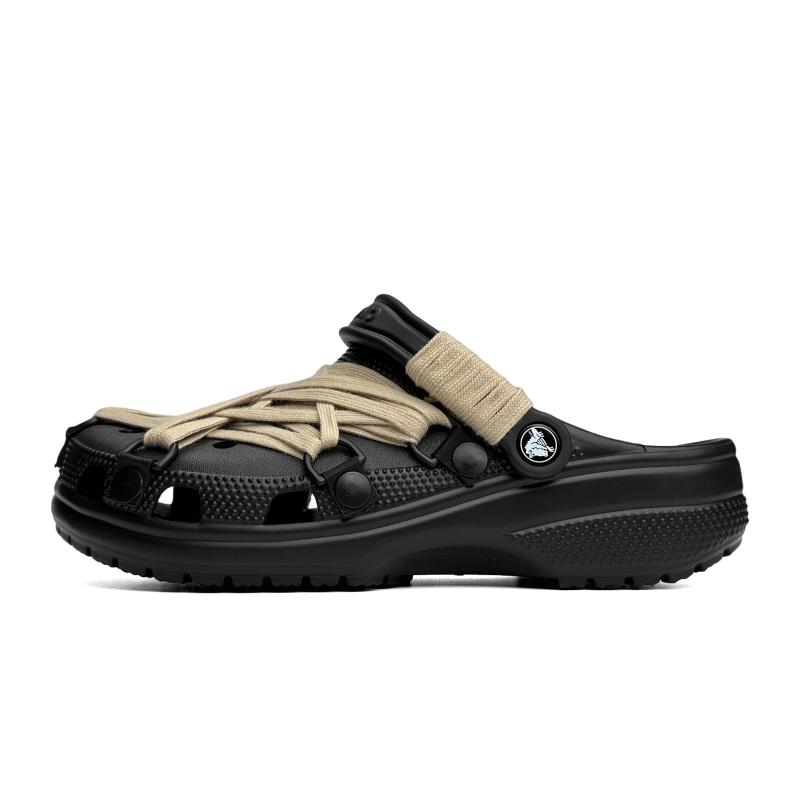 

Crocs Classic Clog Классические Универсальные Удобные Унисекс Черные Желтые 37-38