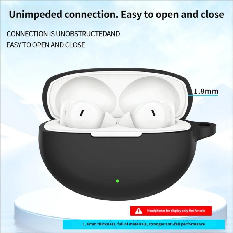 Shockproof Silicone Earphone Case Cover Dustproof Protections Wear Resistant Design for Air5 Professional