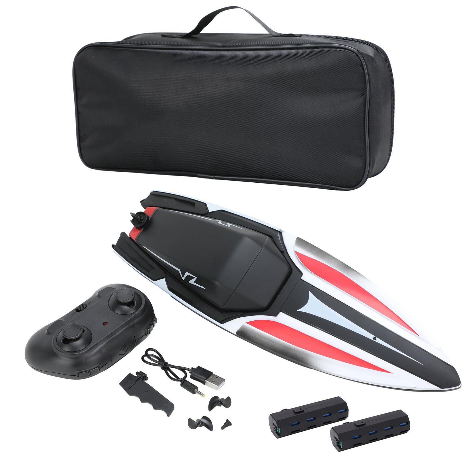 B6 Remote Control Boat Toys Racing RC Boat Double Propeller Electric High Horsepower High Speed Speedboat Triple