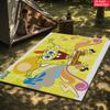 Cute Animals Large Room Carpet Non Slip Cartoon Kids Bedroom Living Room Floor Mat Home Decor Children's Play Carpet Cool Rugs