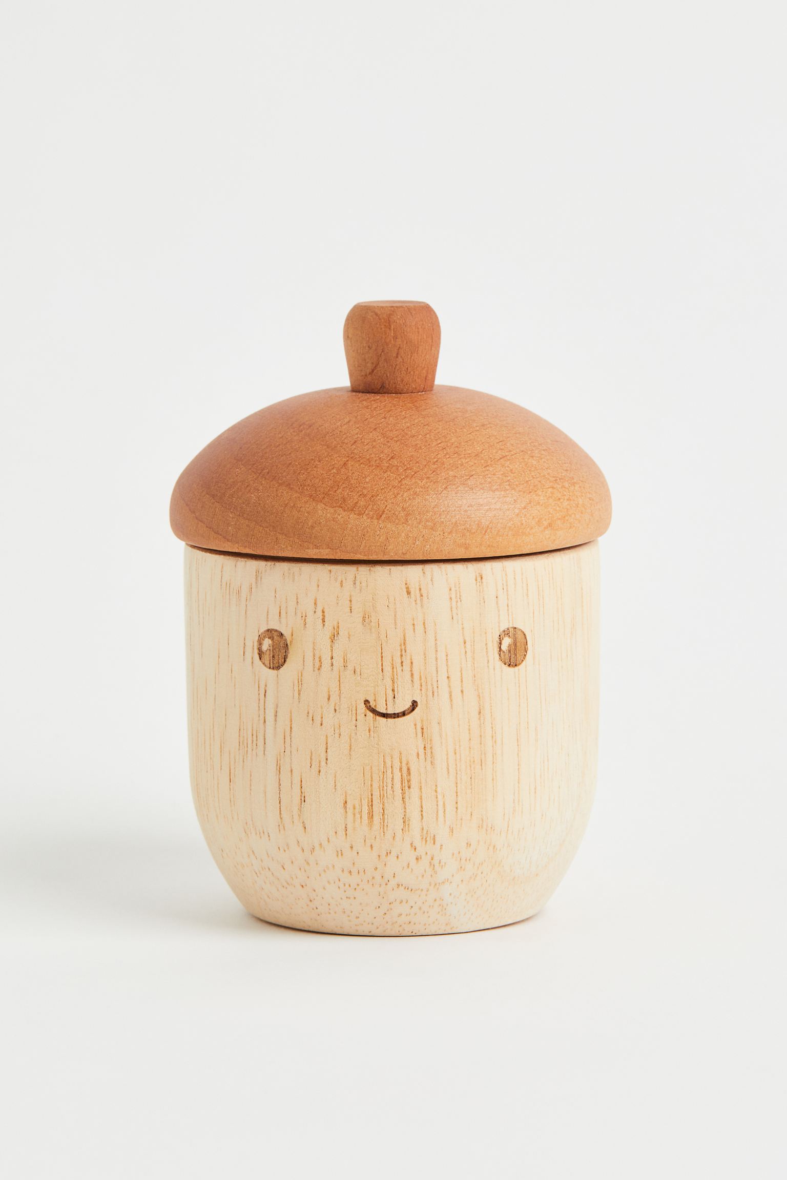 

Acorn-shaped box