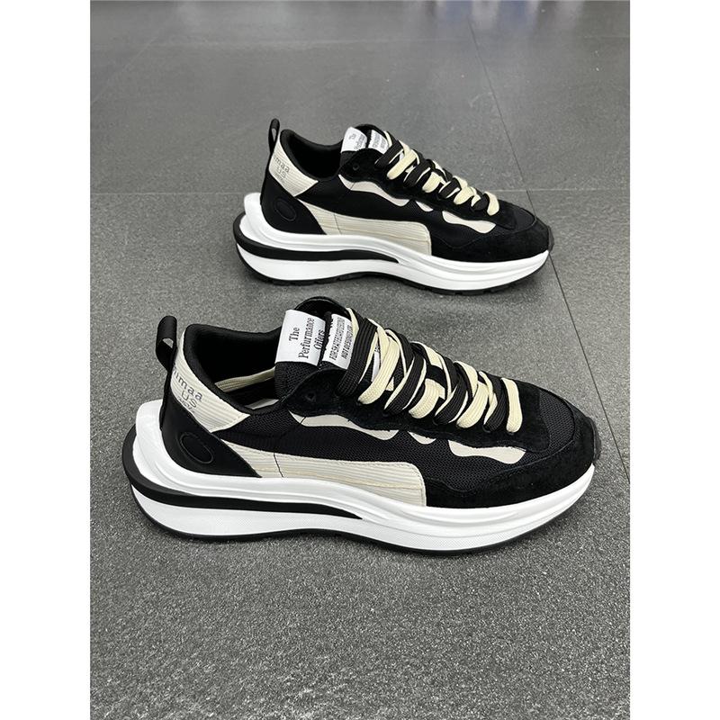 Nuevos zapatos de gofre transpirables para deporte y ocio plataforma zapatos de papá bc