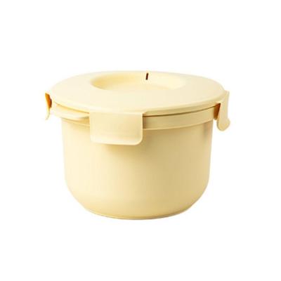 CaloBowl Mikrowellen-Reiskocher Buttergelb