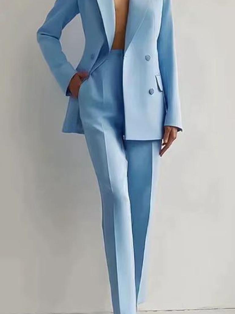 Spring Season Import Fashion Casual Business Suit Women's Blazer Set
