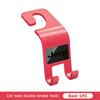 Car Seat Back Hook Mobile Phone Bracket Handbag Hanger Interior Accessories For Jeep Cherokee Patriot Liberty Wrangler JK JL AMY1