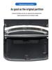Ford Fiesta Hatchback/Sedan Rear Trunk Spare Tire Cover & Luggage Compartment Partition Mat
