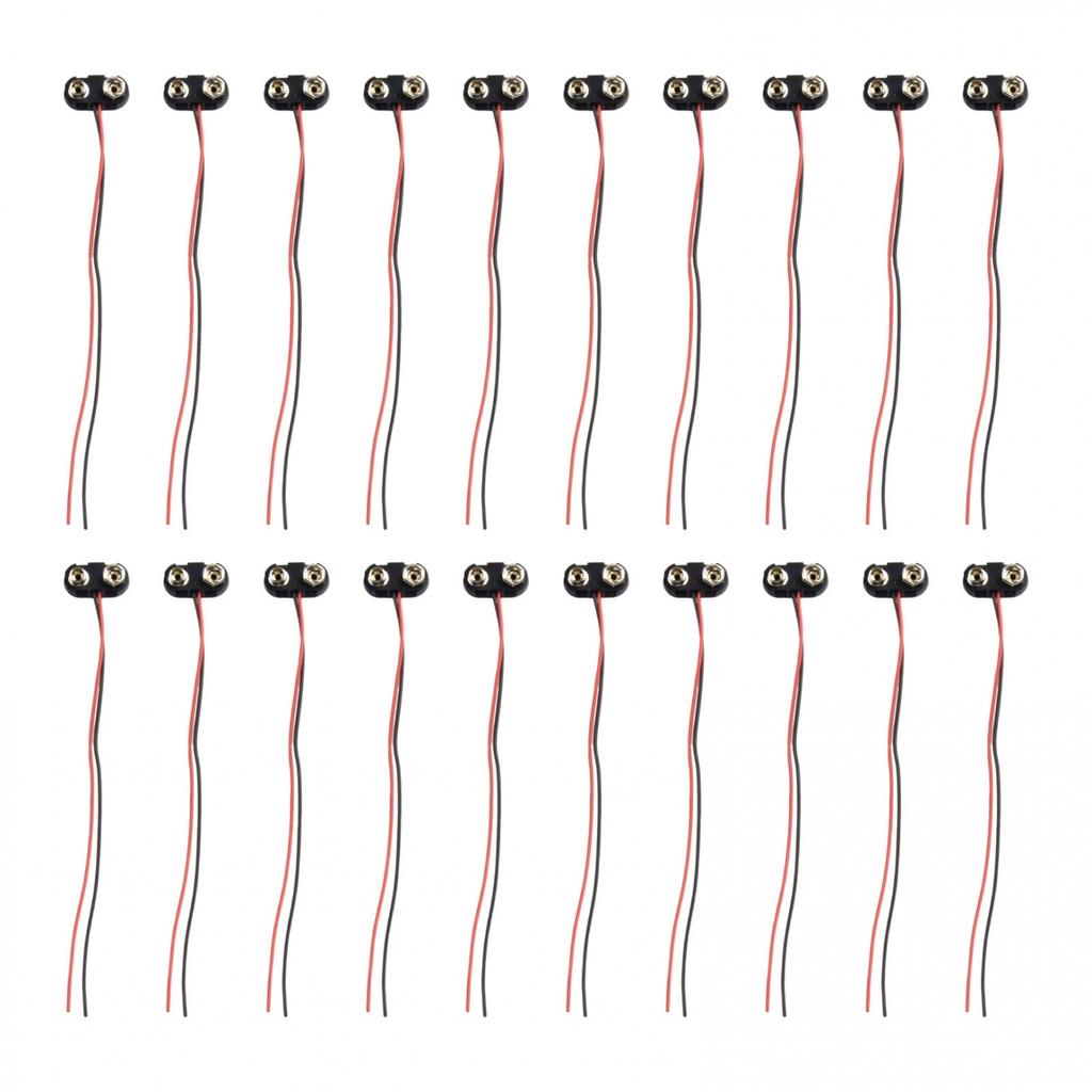 15 Cm Battery Button 20pcs Battery Clip Hard Shell