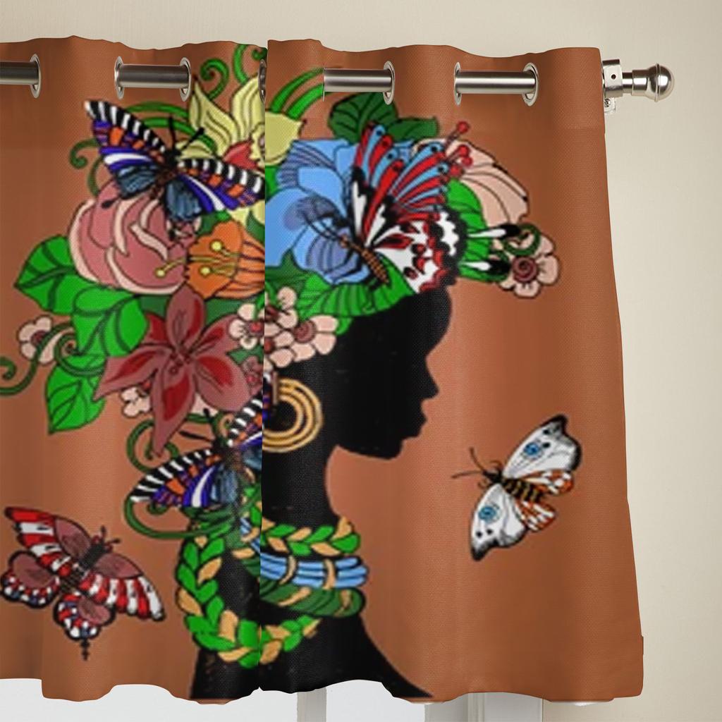 Beautiful Fashion Women Window Curtains For Living Room Bedroom Luxury Modern Kitchen Curtains Fabric Drapes