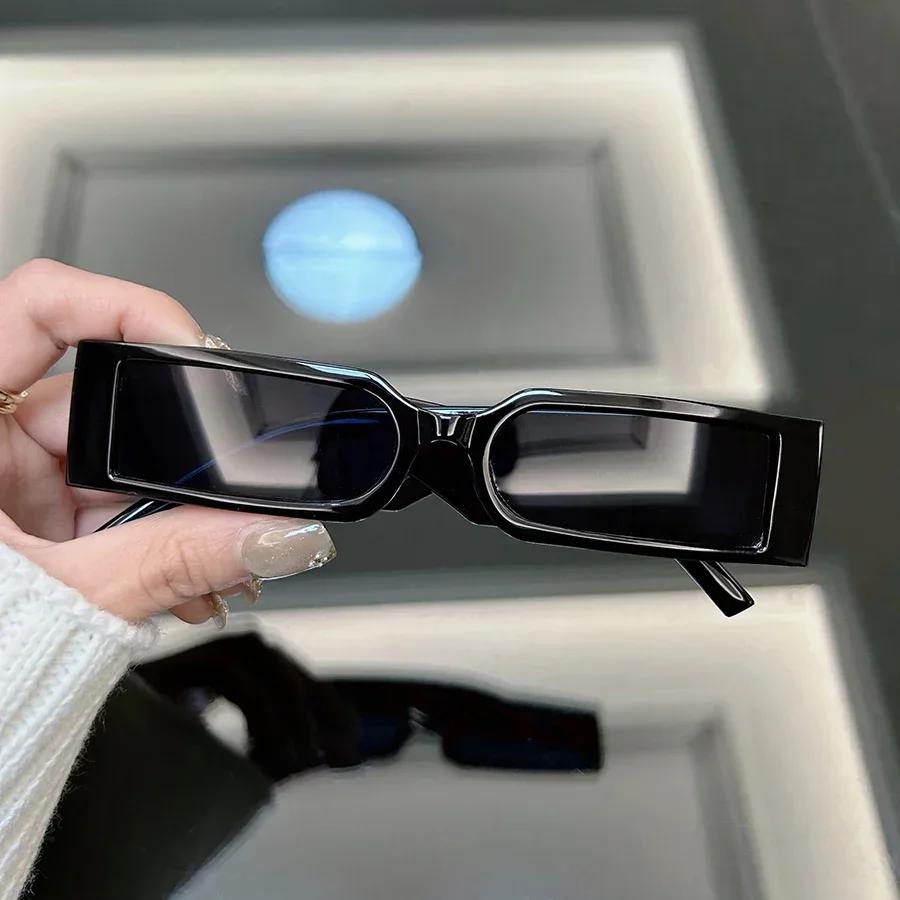 Fashion Women Men Square Sunglasses Retro Cat Eye Vintage Black Sun Glasses Female Male Eyewear