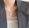Tulip Pendant Necklace: Elegant Women's Clavicle Chain with High-End Luxury and Unique Design