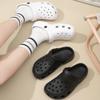 Men's simple style high quality large size cool slippers classic style garden shoes women's hole shoes children