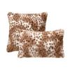 ACHETER MAINTENANT 1 PIÈCE Housse de Coussin Animal Longue en Peluche à Pois Housse de Coussin Décorative Confortable pour Canapé Salon