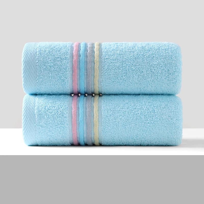 Thickened Soft Absorbent Cotton-Poly Face Towel - Gift for Home Use