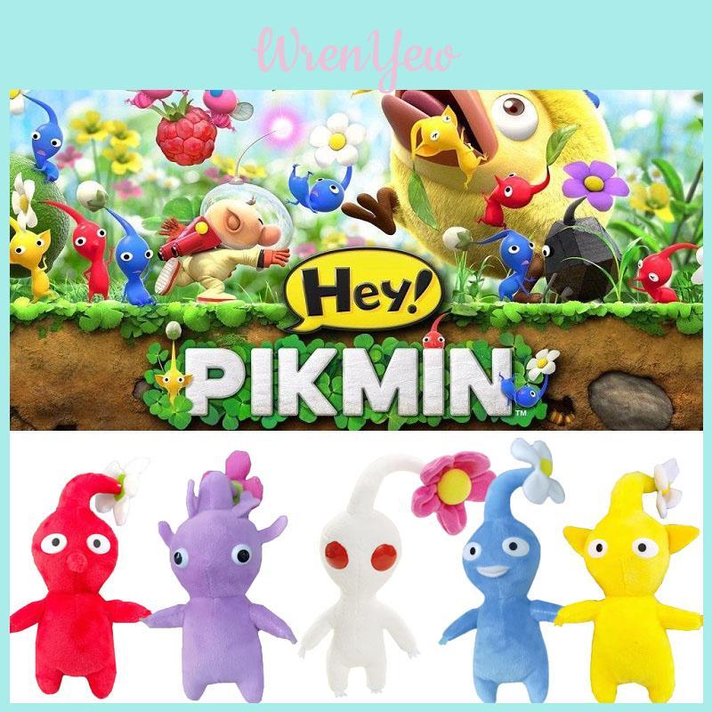 Adorabile peluche di Pikmin, 15 cm, morbido e imbottito, ideale come regalo per bambini e fan.