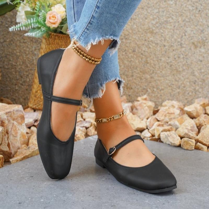 2025 Spring Single Shoes Fashion Shallow Slip On Women Flat Shoes Ladies Casual Outdoor Ballerina Shoe