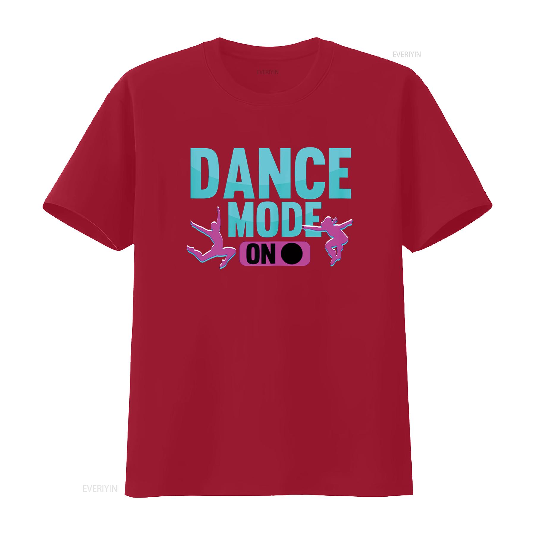 

Funny Dancing Dance Mode on Ballet Hip Hop Dancer T Shirt vintage Washed graphic streetwear Versatile designer clothes Soft S