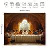 piece polyester backdrop with 3D visual effect "The Last Supper" – very suitable for holiday celebrations