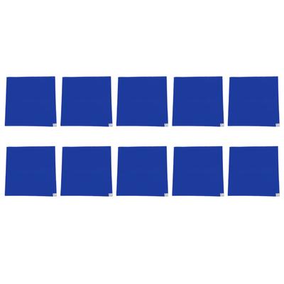 10Pcs Cleanroom Sticky Mat 30Layers Blue High Viscosity Adhesive Pad for Laboratories 18x36in