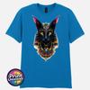 Bastet Cat Goddess T Shirt Egyptian Mythology Graphic Tee Fantasy Art Gift S2XL
