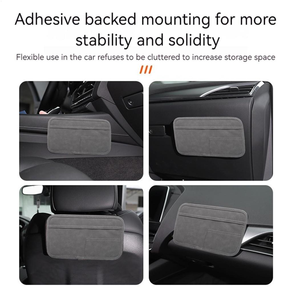 Car Storage Bag Large Capacity Multifunctional Organization Car Pouch Organizer For Vehicle Truck SUV Van Door Road Trip Travel
