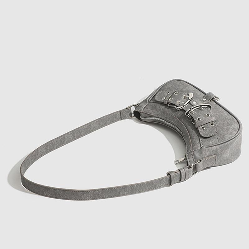 Amerikansk Stil Kvinner Nisjedesign Underarms Crossbody-veske Mote Pu Lær Pung Håndveske Luksus Designer Skuldervesker