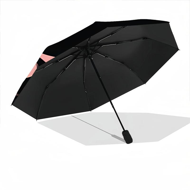 1pc Abstract Expressionism Automatic Open/Close Umbrella Compact Folding Umbrella, All-Season Portable Umbrella for Women/Men F1124352