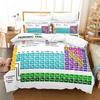 Chemical Element Bedding Set Duvet Cover Set 3d Bedding Digital Printing Bed Linen Queen Size Bedding Set Fashion Design