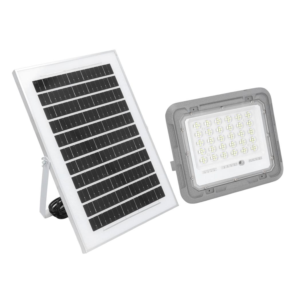 Luz Solar IP66 À Prova d'Água 150 Leds Luz de Inundação de Segurança Alimentada por Energia Solar com Bateria de 4000mAh