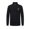 Navigare Men's Long-Sleeve Half-Button Mock Neck Sweater
