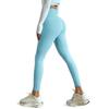 Seamless Zero-Feel Yoga Pants: High-Waisted, Bare-Skin Comfort, Back Pocket, Peach Butt Lift, Tight-Fit for Running and Fitness.