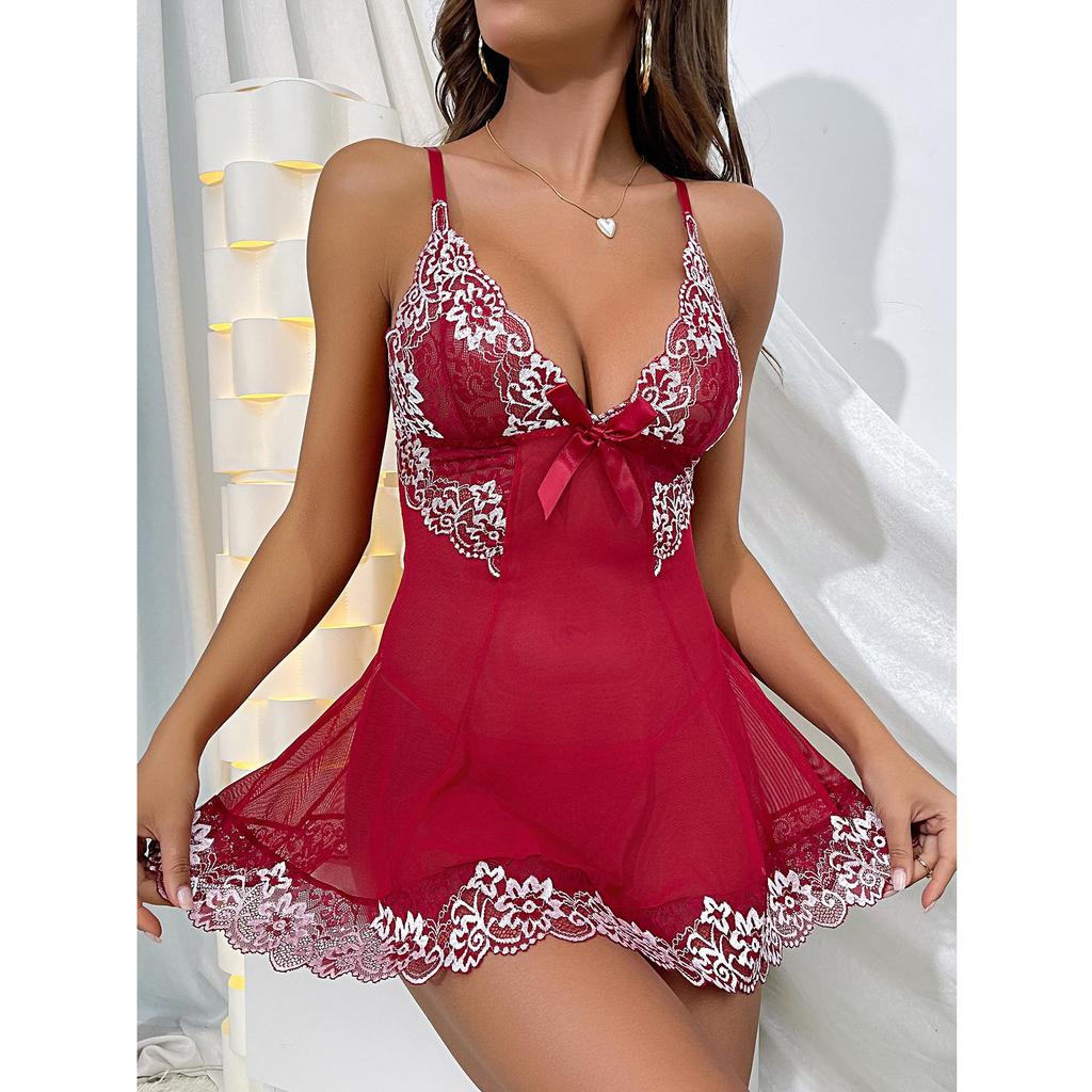 Cross-Border Sexy Lingerie: No-Removal Small Chest Uniform Pajamas for Passionate Nights