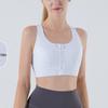 Longchan Women's High-Impact Front-Zip Sports Bra