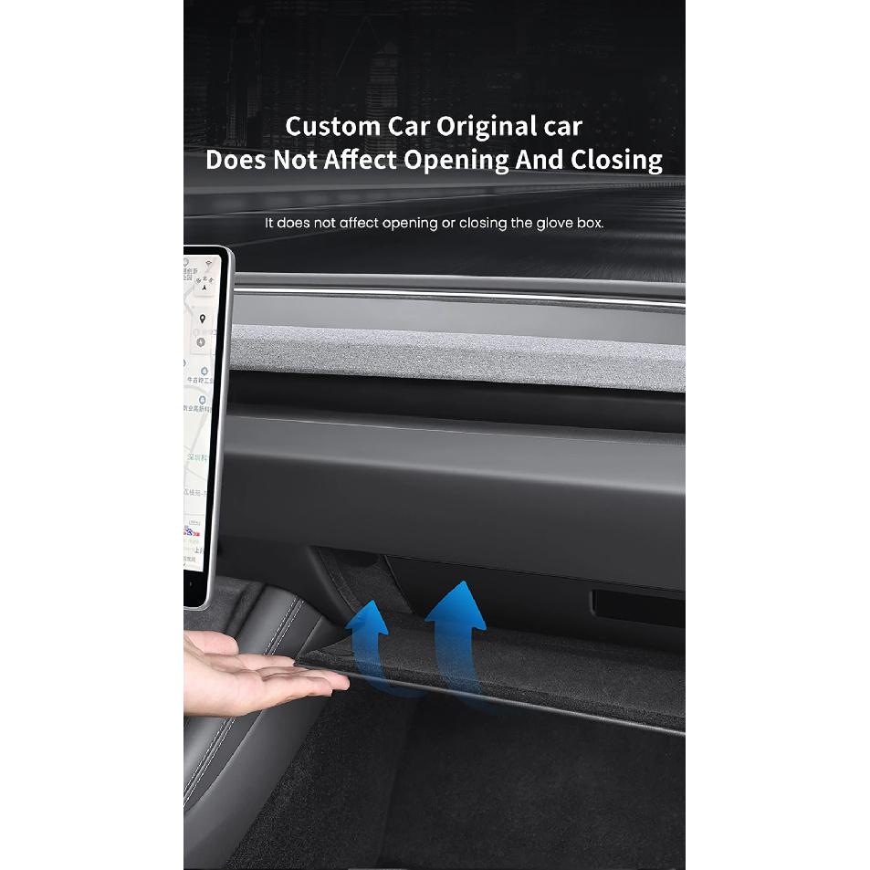 YZ For Tesla Model 3 Y Highland Juniper Central Control Glove Box Storage Box Car Storage Box Interior Interior Accessories