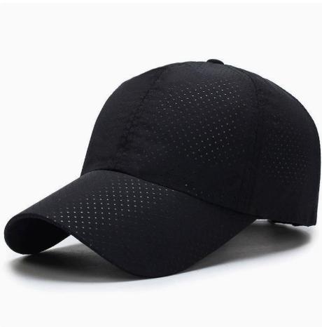 

Men s Summer Outdoor Sunshade Quick-Drying Hat - Black One Size золотой