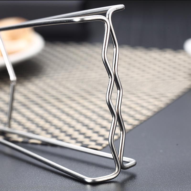 Multi-functional Stainless Steel Non-Slip Kitchen Tray and Dish Holder Tongs