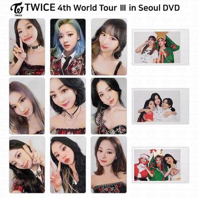 4th World Tour III In Seoul DVD Official Photocard Polaroid KPOP K-POP