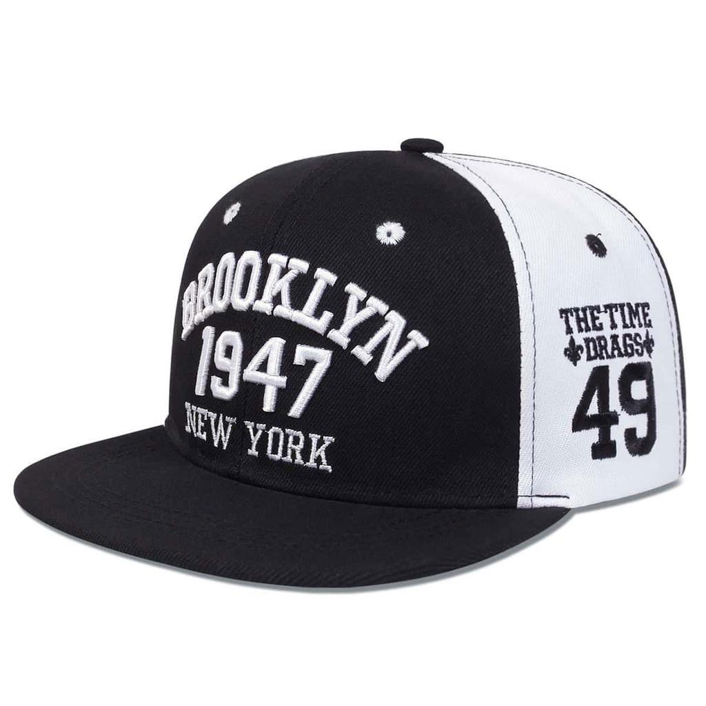 Embroidery Baseball Cap Three-dimensional Embroidery Cap Mesh Baseball Cap Sun Cap Mesh Cap Sports Flat Edge Cap